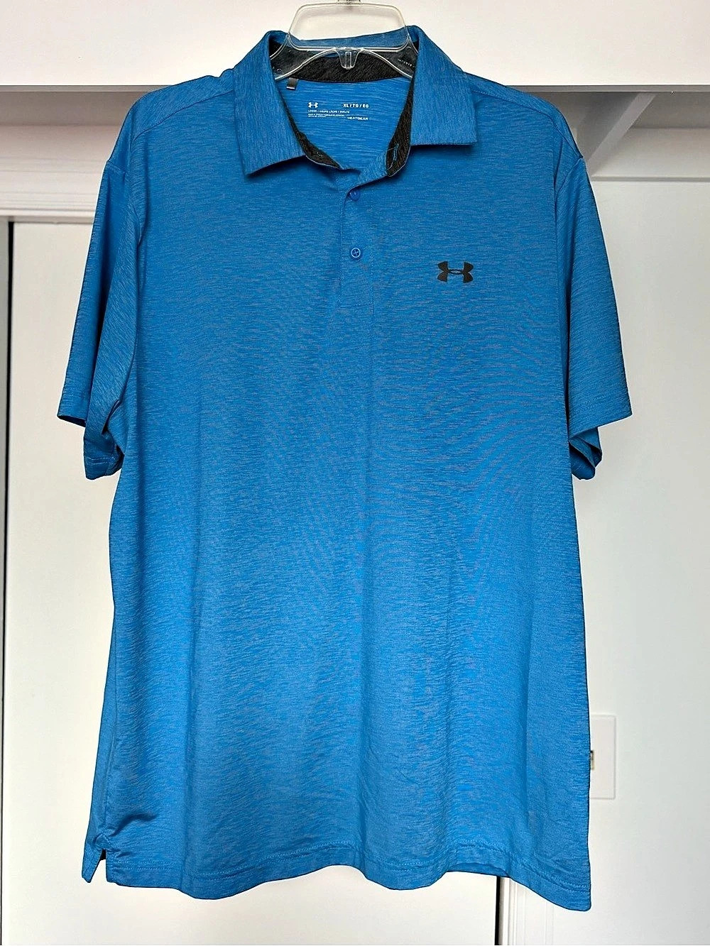 Under Armour Men's Blue Polo Size XL Like New